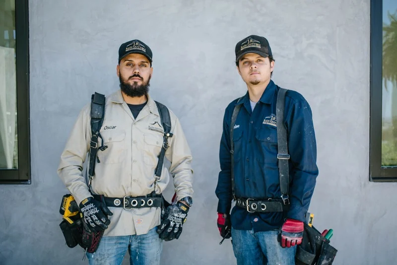 The J.R. & Sons Rain Gutters team